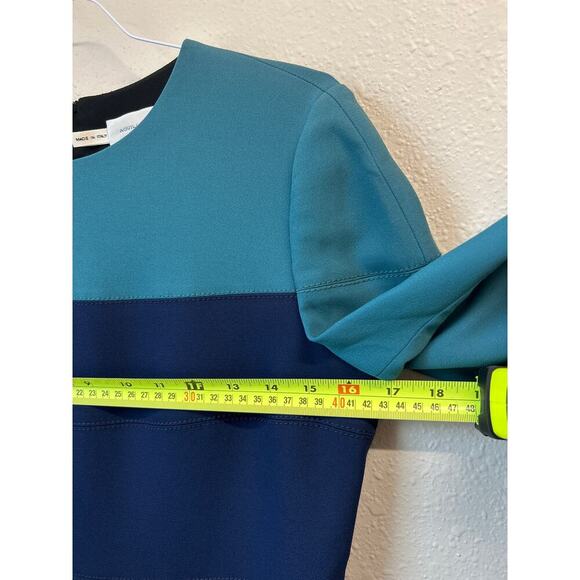 Aquilano Rimondi Navy Dress Size 6 / IT 42 Made in Italy Designer Work Dress - Picture 11 of 11